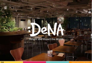 Copyright (C) DeNA Co.,Ltd. All Rights Reserved.
Confidential
1
Delight and Impact the World
 