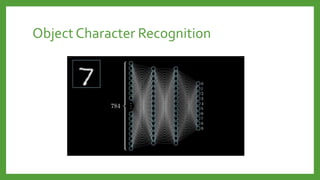 Object Character Recognition
 