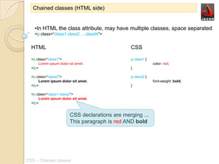 CSS - chained classes