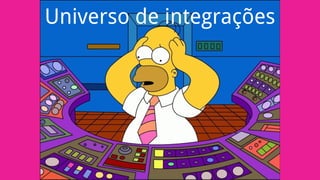 Universo de integrações
 