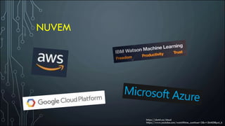 NUVEM
https://clutch.co/cloud
https://www.youtube.com/watch?time_continue=2&v=5kMDIBpxi_k
 