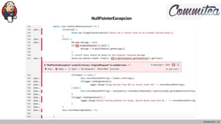 NullPointerExcepcion
Introducción - 14
 