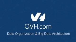 Data Organization & Big Data Architecture
 