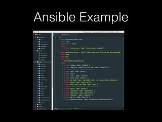 Ansible Example
 