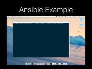 Ansible Example
 