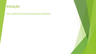 Instação
http://lmgtfy.com/?iie=1&q=elasticsearch+installation
 
