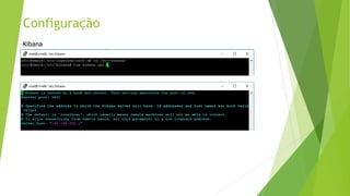 Configuração
Kibana
 