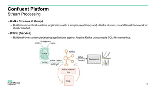 Confluent Kafka and KSQL: Streaming Data Pipelines Made Easy | PPTX