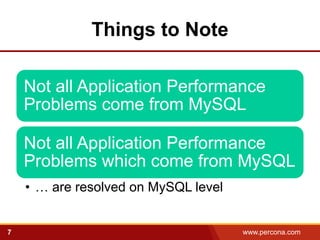 Peter Zaitsev - Practical MySQL Performance Optimization | PDF