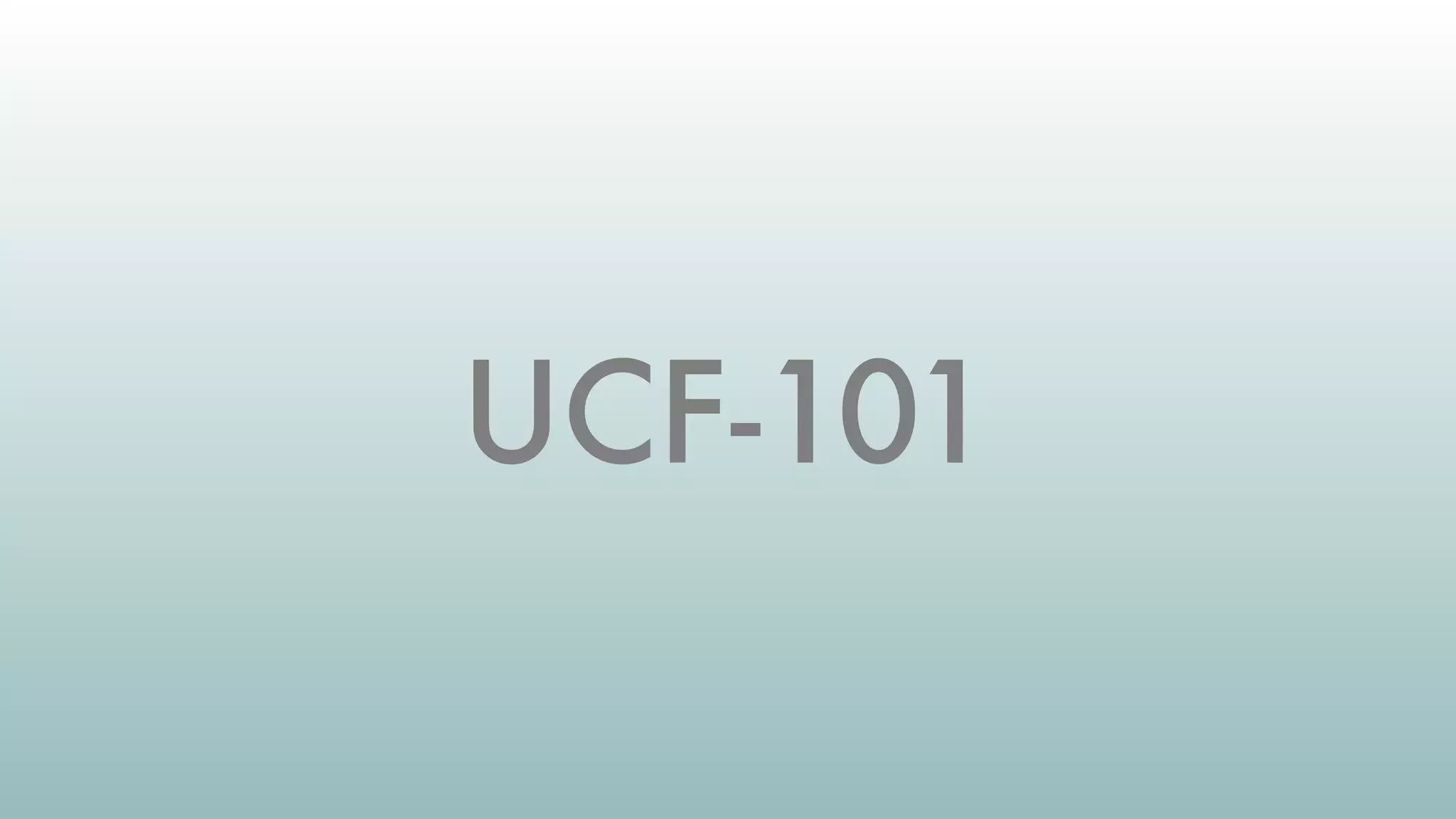 UCF-101
 