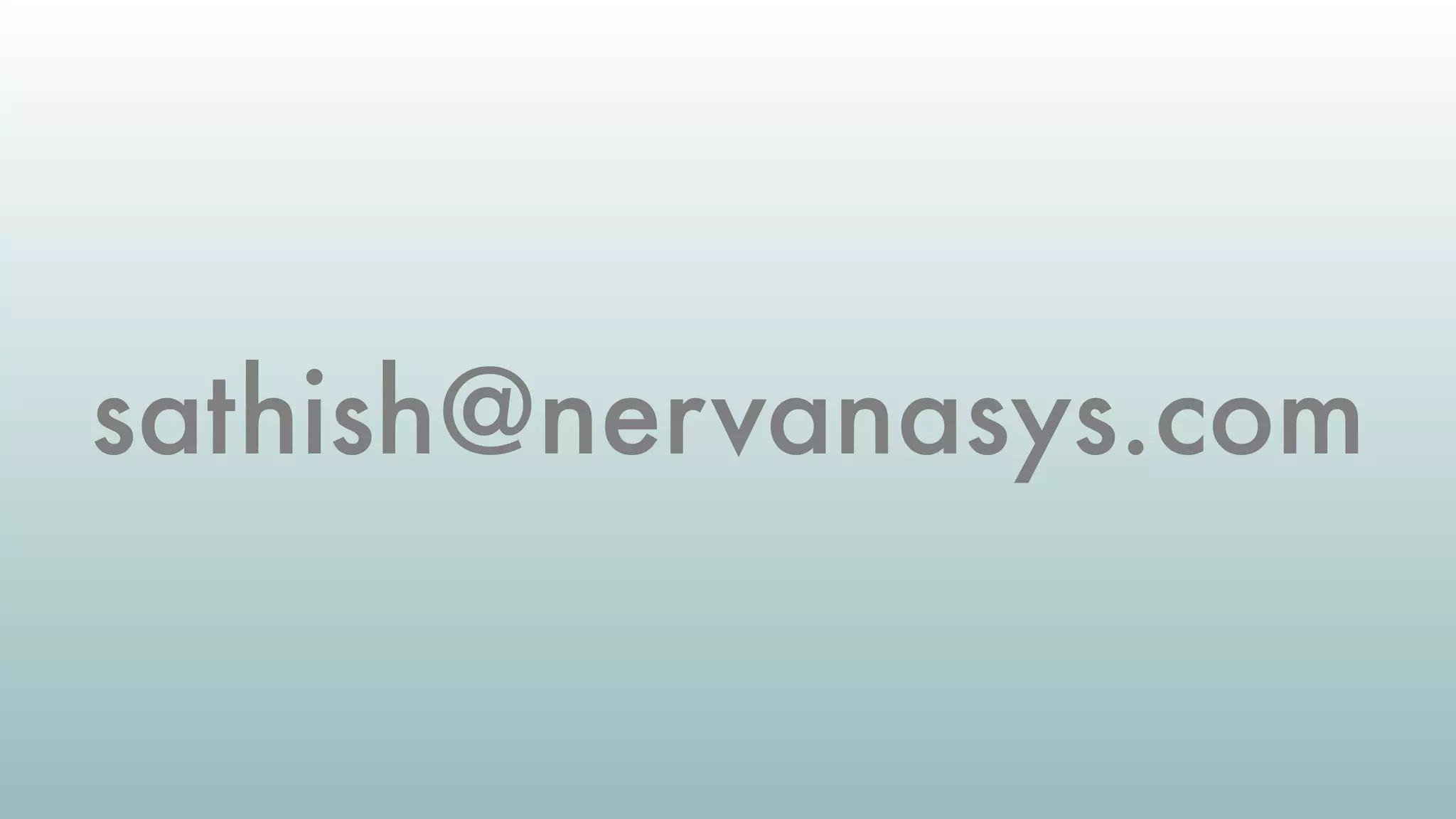 sathish@nervanasys.com
 