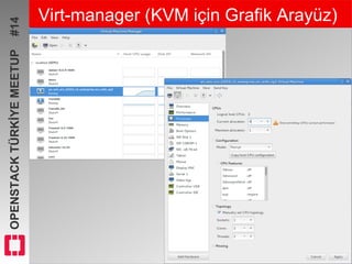 OPENSTACKTÜRKİYEMEETUP#14 Virt-manager (KVM için Grafik Arayüz)
 