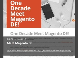 28. Magento Meetup Austria: Magento News Slide 12