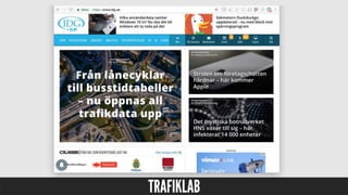 Trafiklab Meetup 20180612