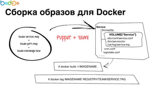 Сборка образов для Docker 
 