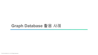 ⓒ 2018 by Bitnine Co, Ltd. All Rights Reserved.
Graph Database 활용 사례
 