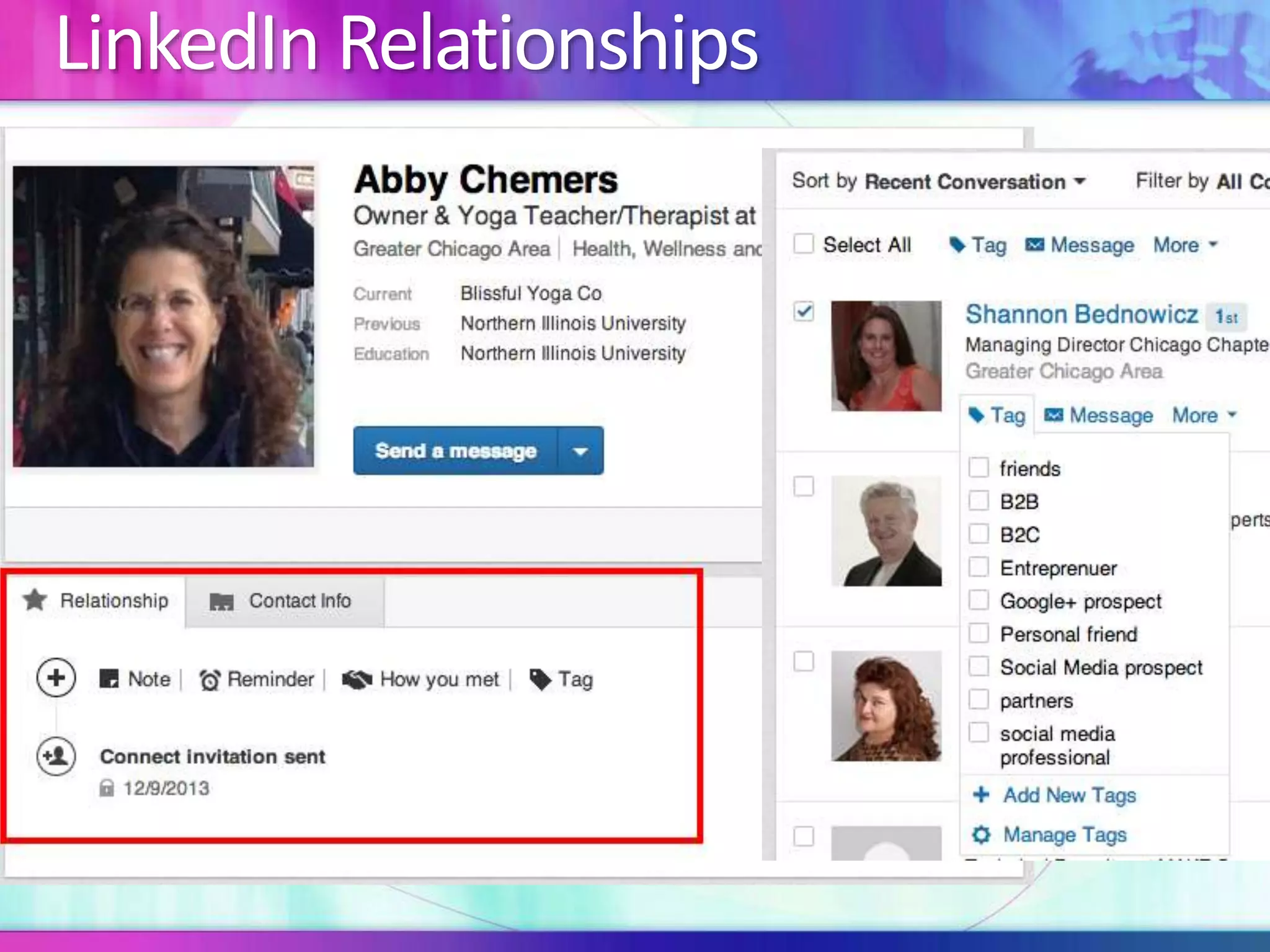LinkedIn Relationships 
 