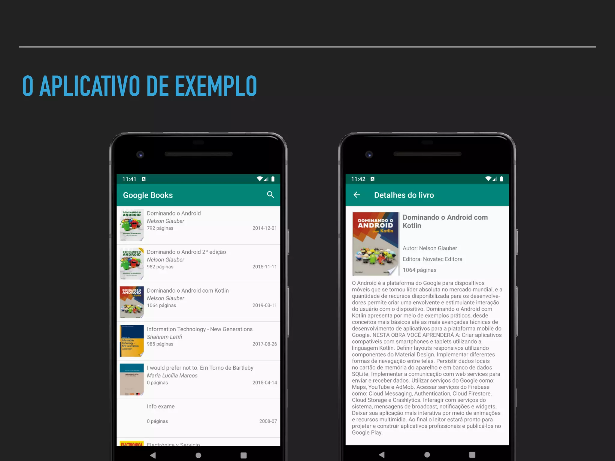 O APLICATIVO DE EXEMPLO
 