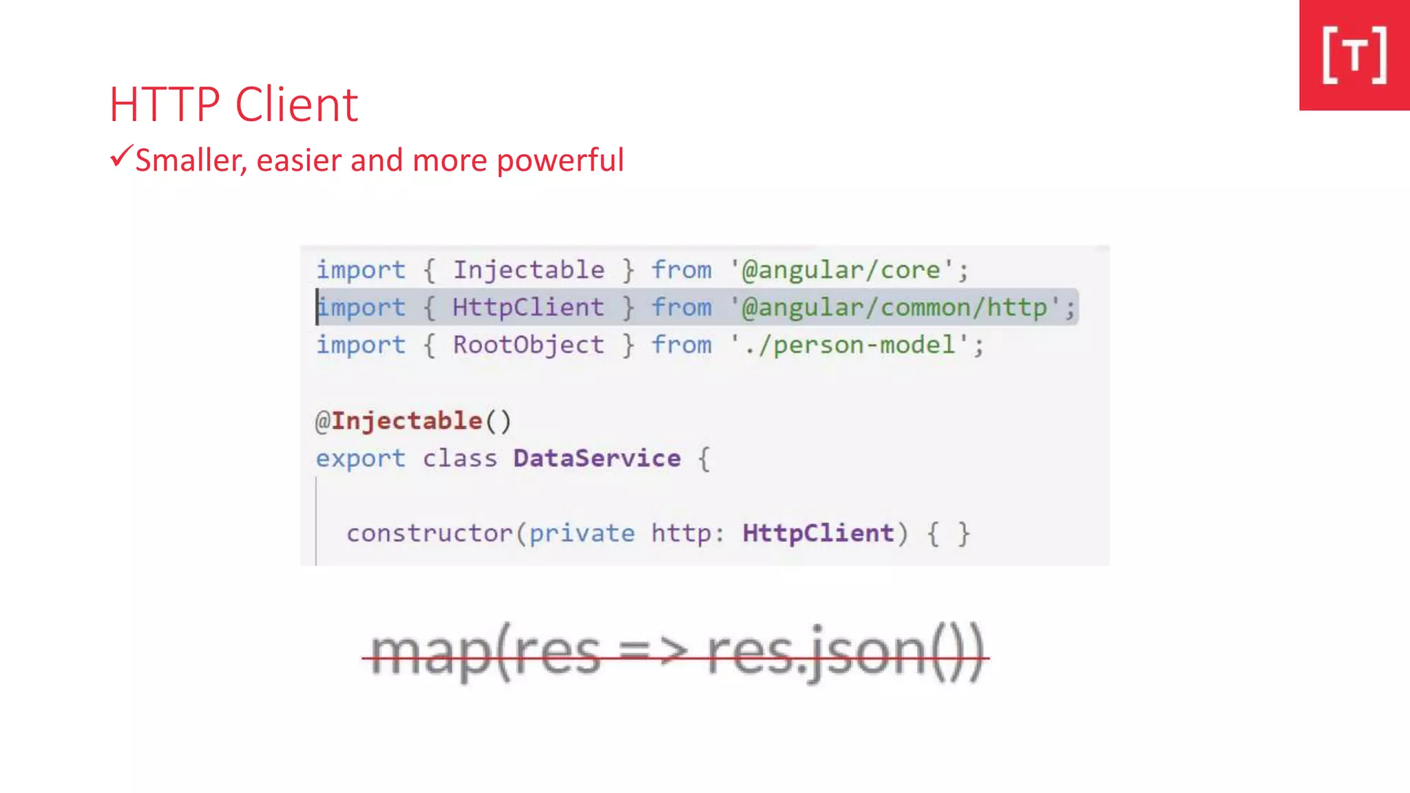 HTTP Client
Smaller, easier and more powerful
 
