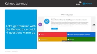 All contents © MuleSoft Inc.
Let’s get familiar with
the Kahoot by a quick
4 questions warm up
Kahoot warmup!
 