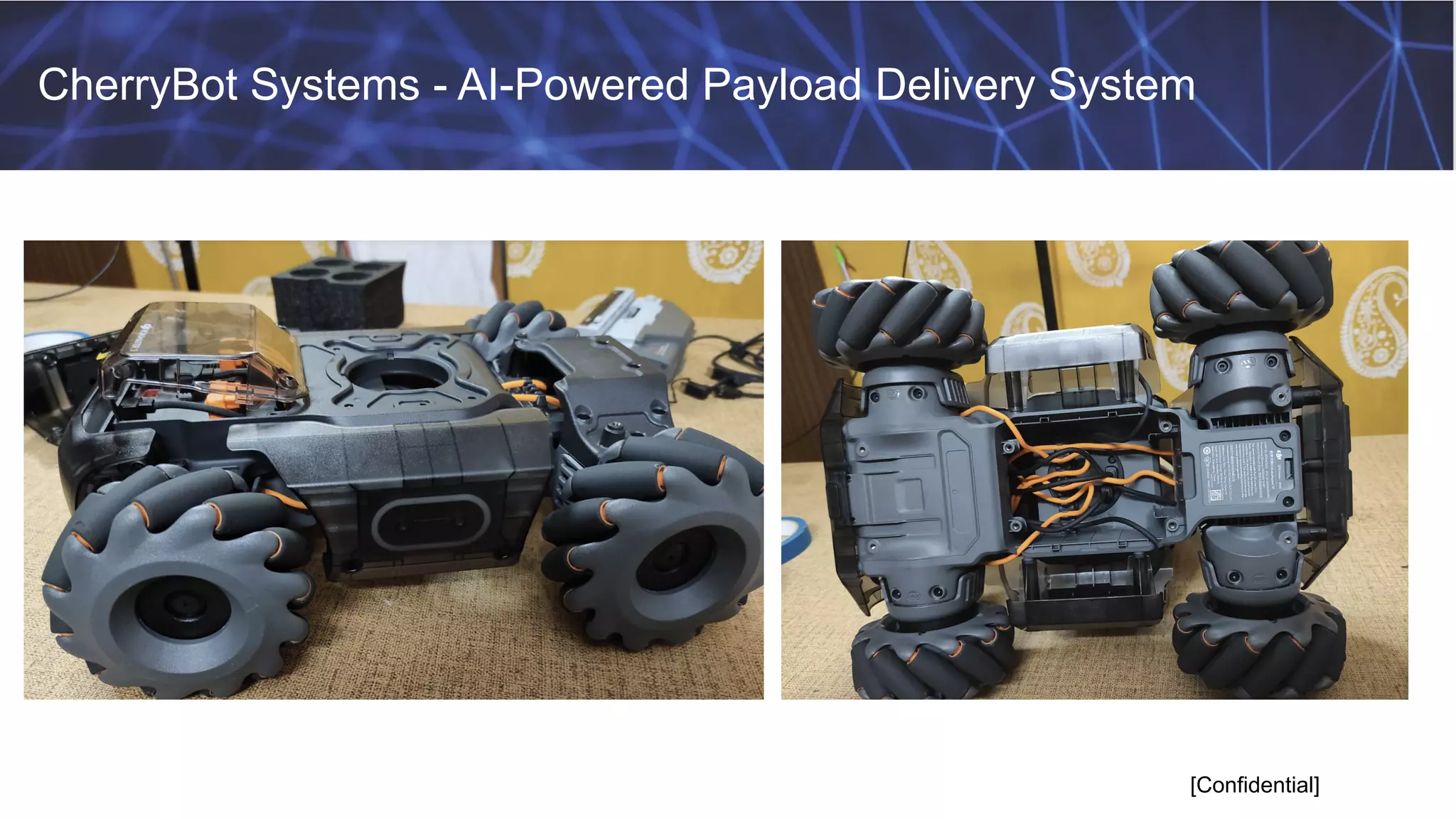CherryBot Systems - AI-Powered Payload Delivery System
[Confidential]
 