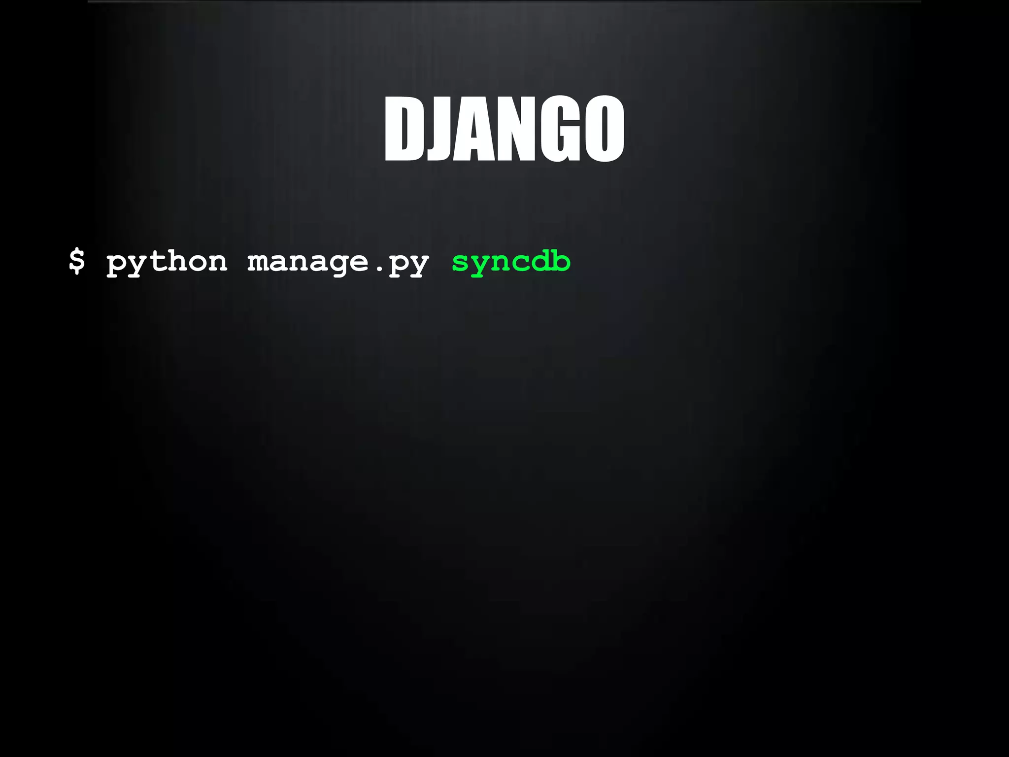 Djangodefview_func( reqeuest, *args, **kwargs): request.GET request.POST request.FILESProblems:PUT & DELETE not translated