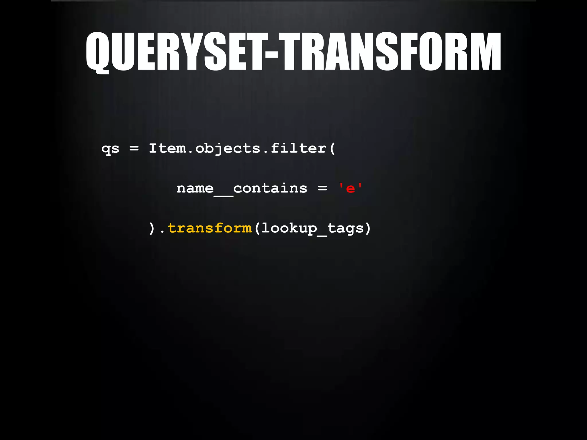 Object Caching ( backends )