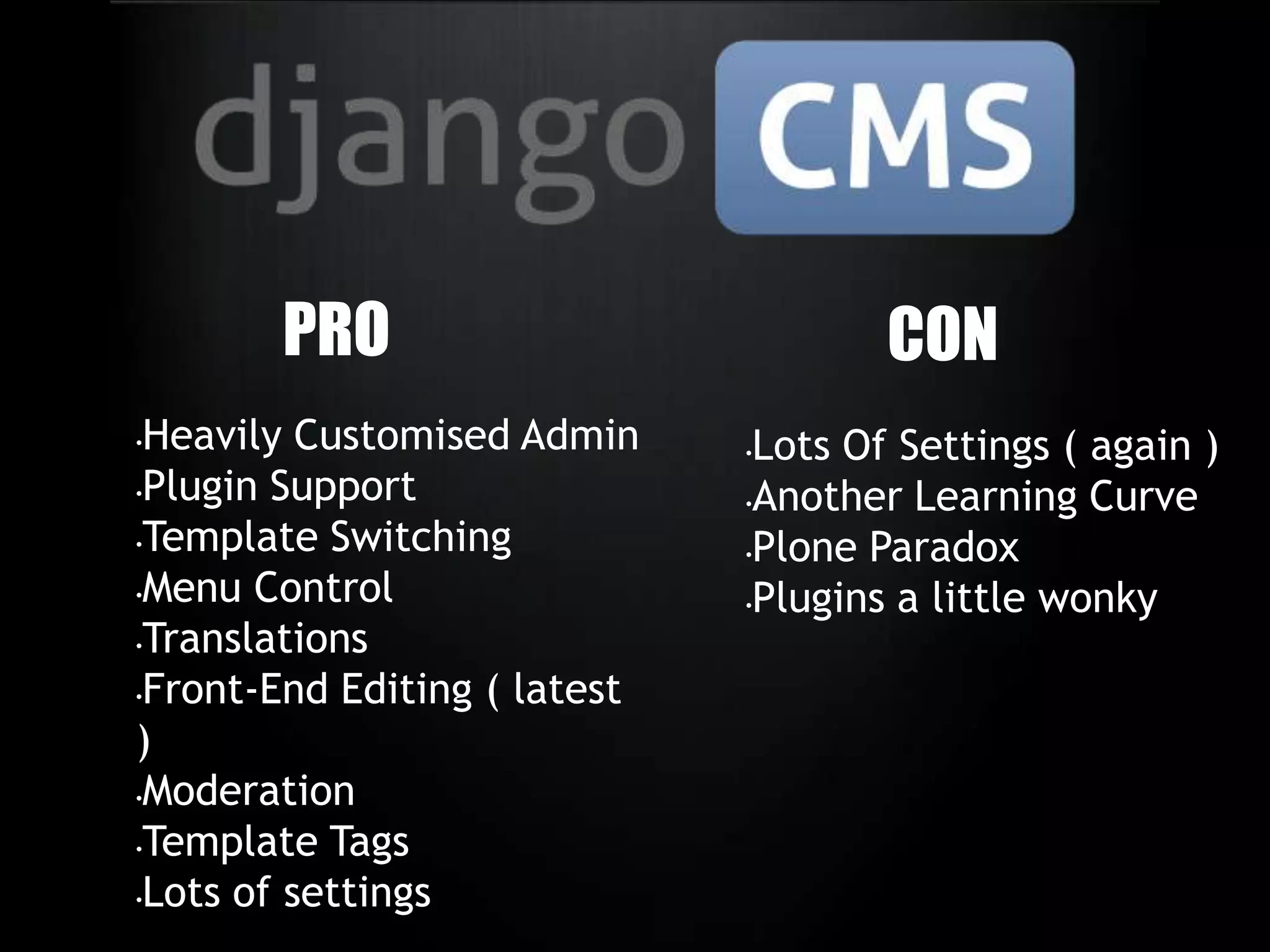DJANGO$ python manage.py syncdb>>> Sucks to be you!