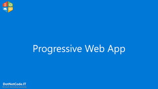 Meetup Fluent Design e Progressive Web App