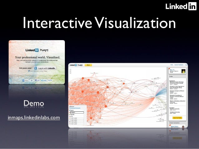 LinkedIn InMaps, Data Visualization Meetup 2011