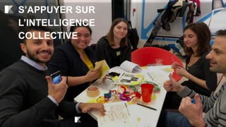 S’APPUYER SUR
L’INTELLIGENCE
COLLECTIVE
 