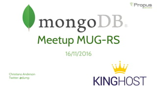 Meetup MUG-RS KingHost