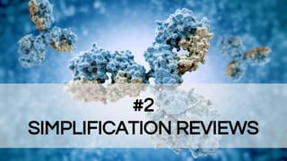 #2
SIMPLIFICATION REVIEWS
 