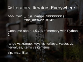 10 reasons to adopt Python 3 | PPT