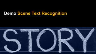 Demo Scene Text Recognition
 