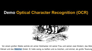 Demo Optical Character Recognition (OCR)
 