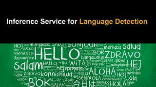 Inference Service for Language Detection
 