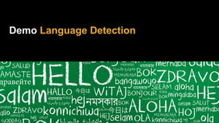 Demo Language Detection
 