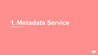 1. Metadata Service
26
 