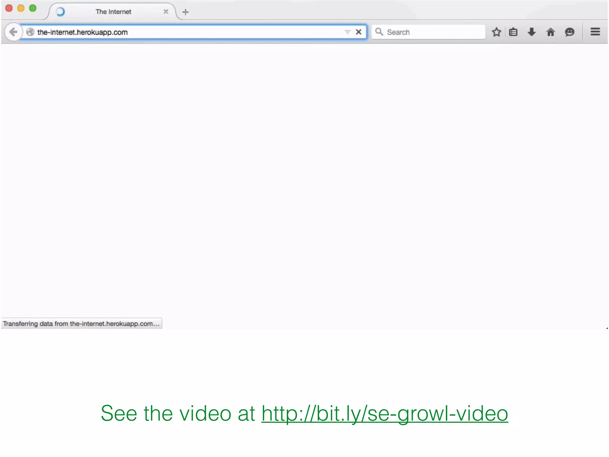 See the video at http://bit.ly/se-growl-video
 