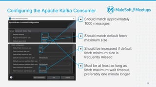 Batch Message Listener capabilities of the Apache Kafka Connector | PPTX