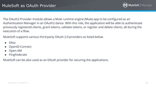 MuleSoft Integration with AWS Cognito Client Credentials and Mule JWT ...