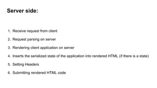 Server side rendering review | PPTX
