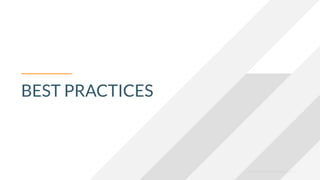 © 2023 Cloudera, Inc. All rights reserved.
BEST PRACTICES
 