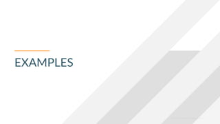 © 2023 Cloudera, Inc. All rights reserved.
EXAMPLES
 