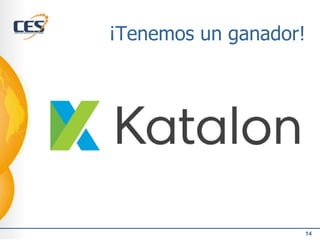 ¡Tenemos un ganador!
14
 