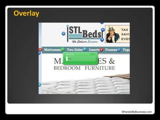 WhereIsMyBusiness.com
Overlay
 