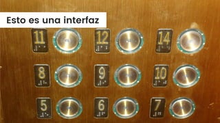 Embrace the challengelagash.com
Esto es una interfaz
 