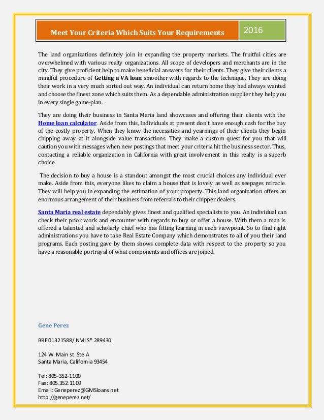 Meet Your Criteria Which Suits Your Requirements