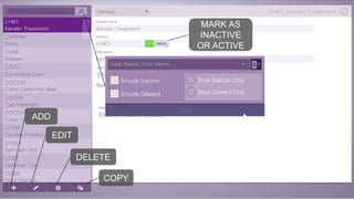 speaktme.com
ADD
EDIT
DELETE
COPY
MARK AS
INACTIVE
OR ACTIVE
 